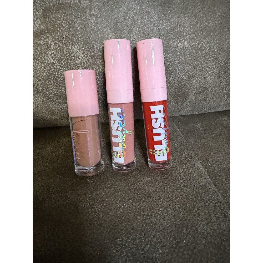BLUSH Boujee Lip Gloss Set of 3 – Sugar Baby, Bossy & Bare Skin